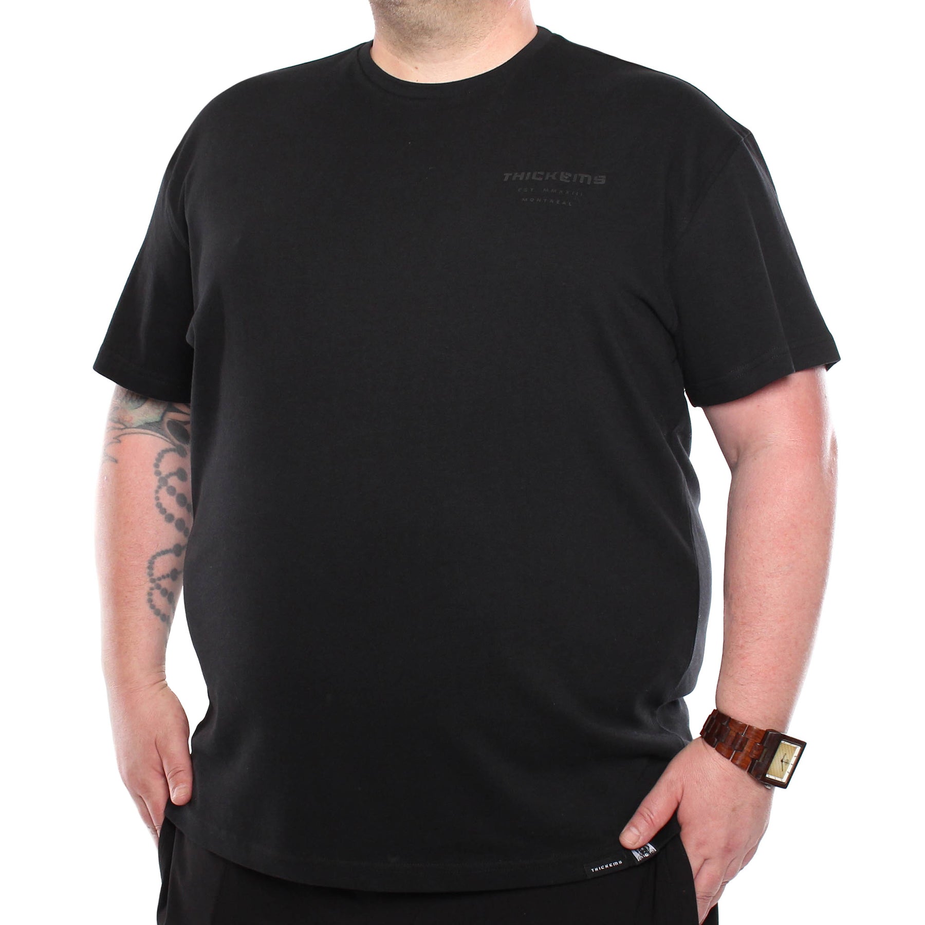 T-Shirt imprimé ton sur ton