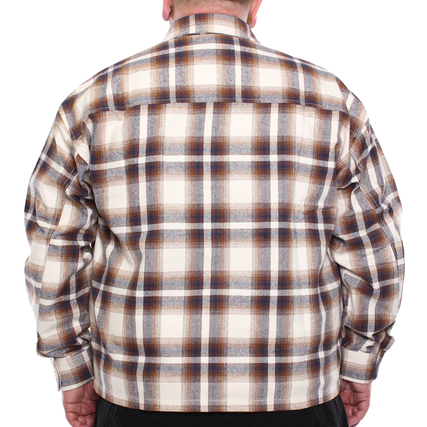 Boxy Flanel Overshirt