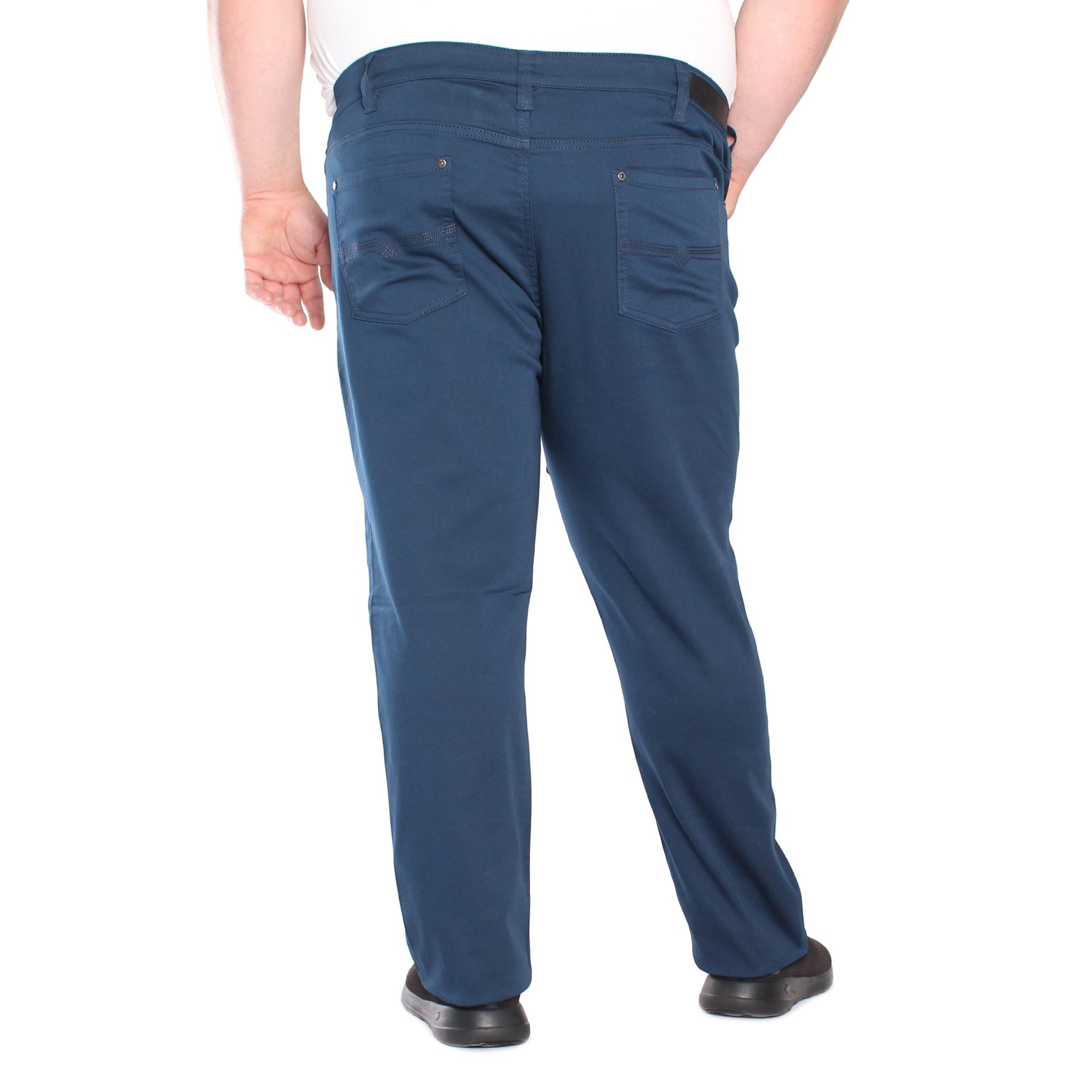 Pantalon extensible, taille régulière