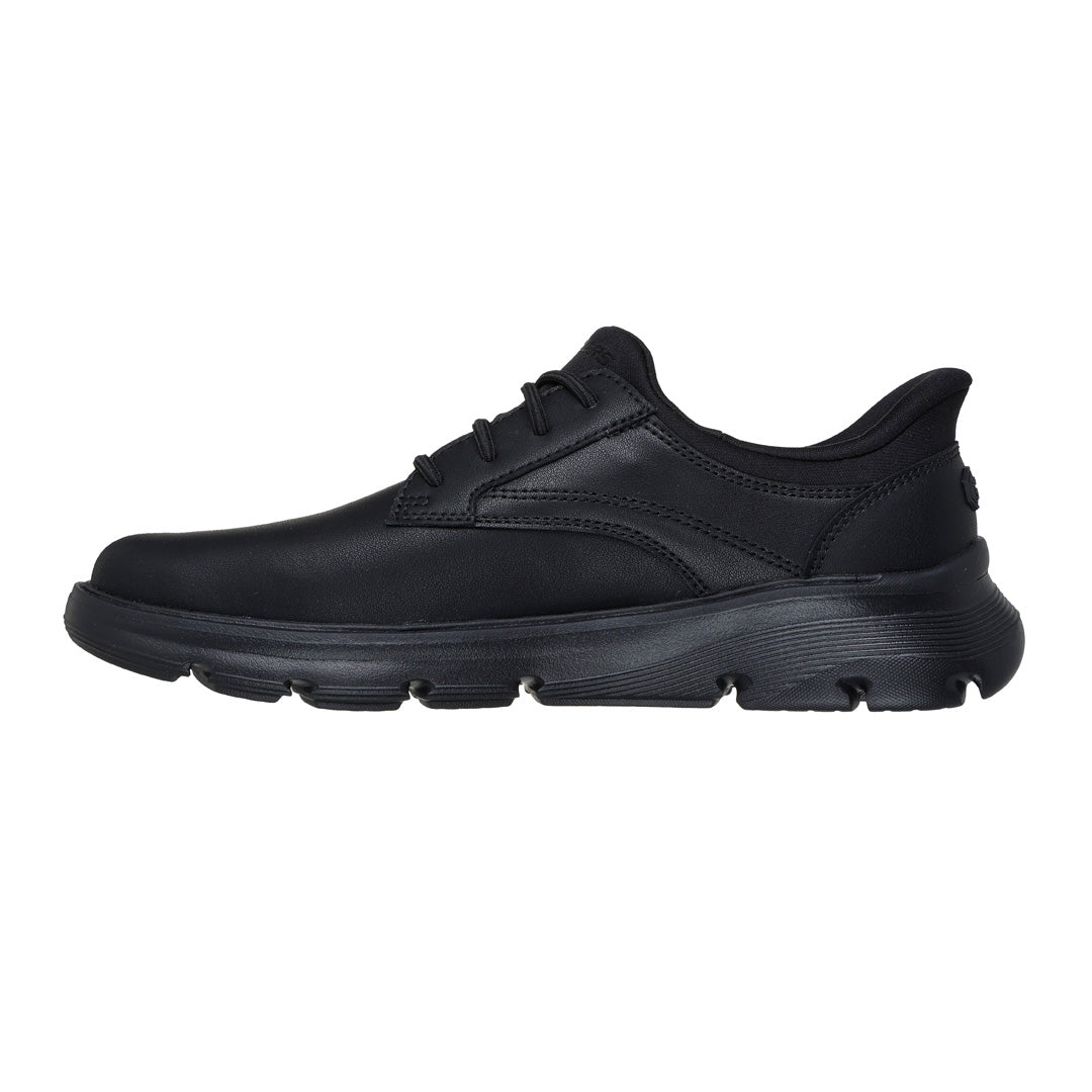 Souliers en cuir faciles à enfiler
