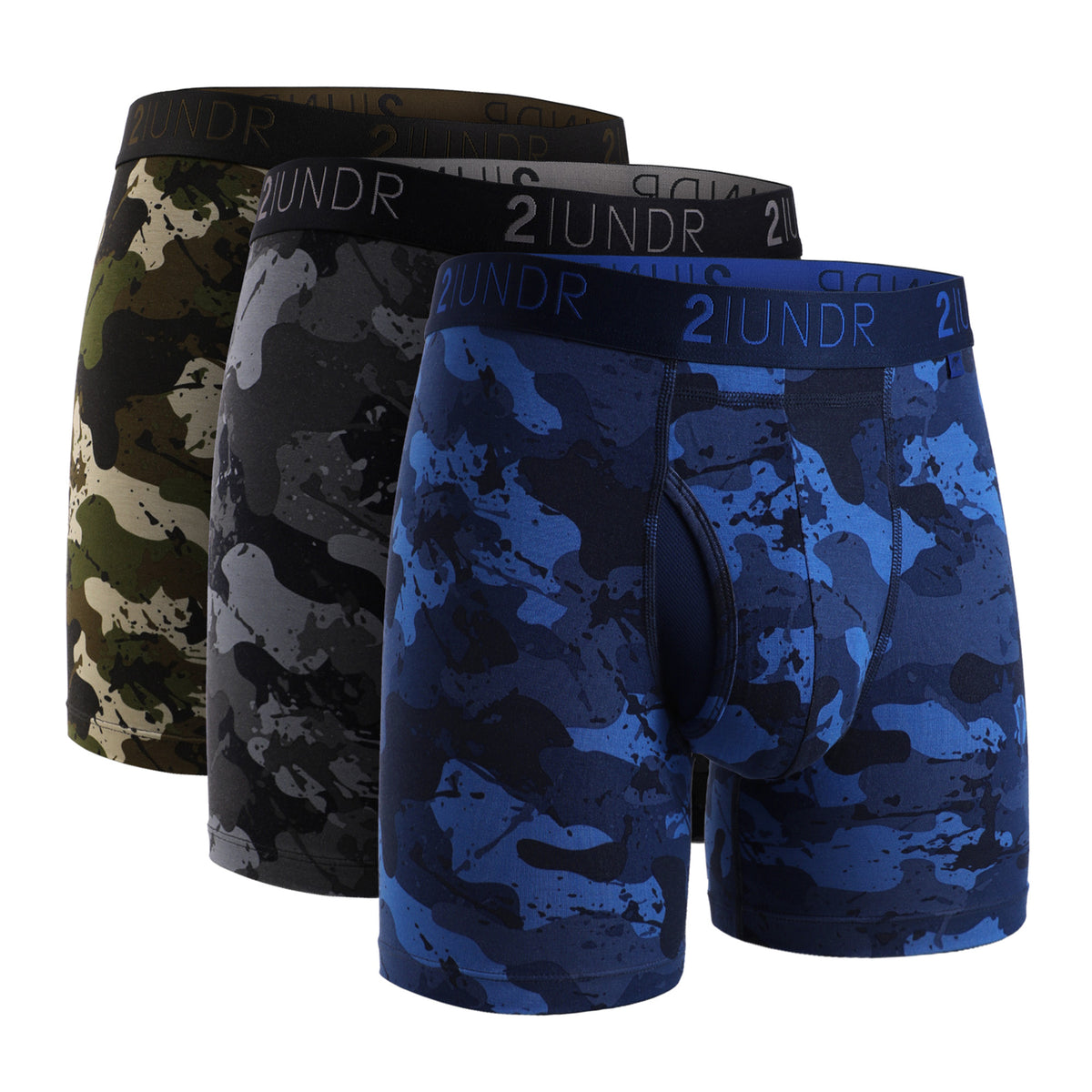 Ensemble de 3 boxeurs imprimés