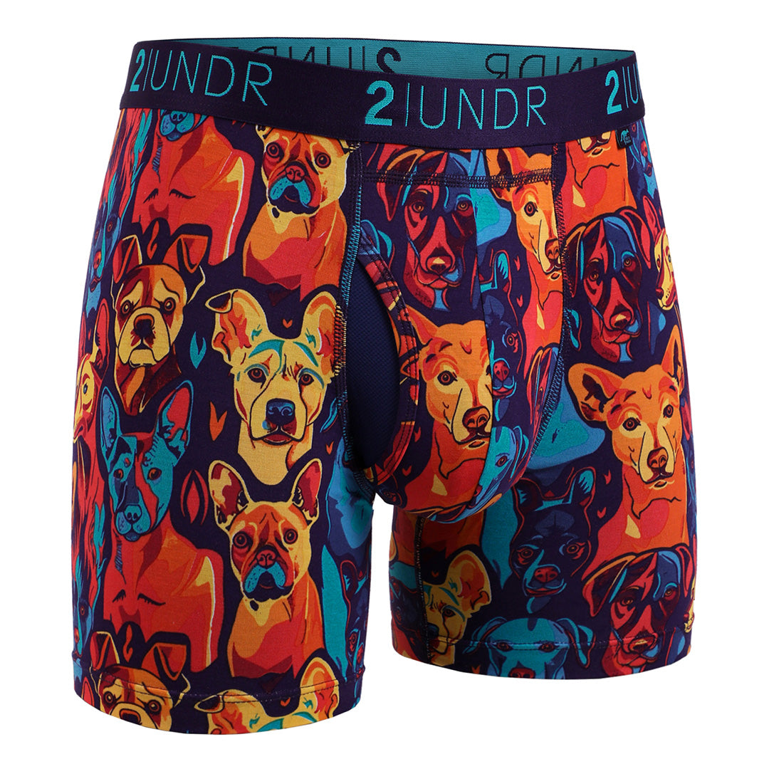 Swing Shift Print Boxers