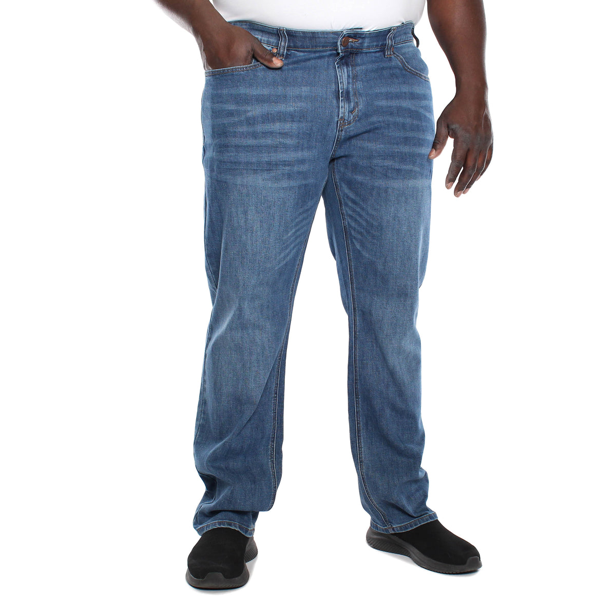 Jean extensible, taille régulière