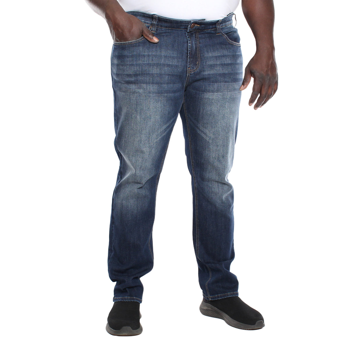 Jean extensible, taille basse