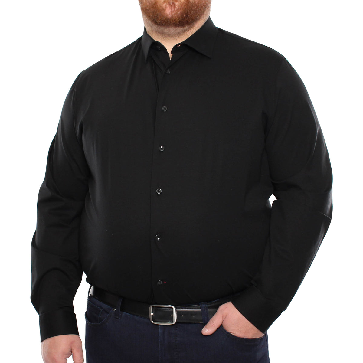 Chemise habillée extensible