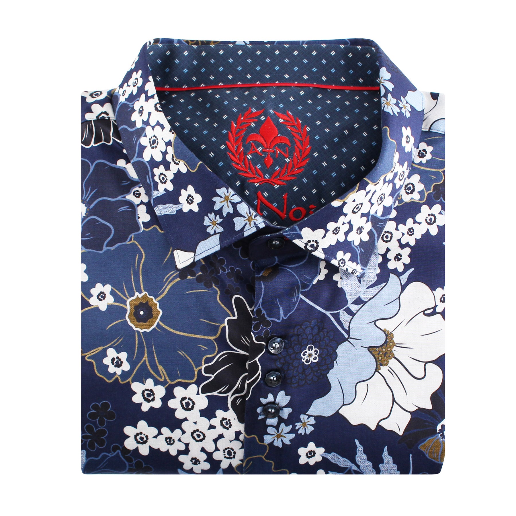 Chemise, motif floral