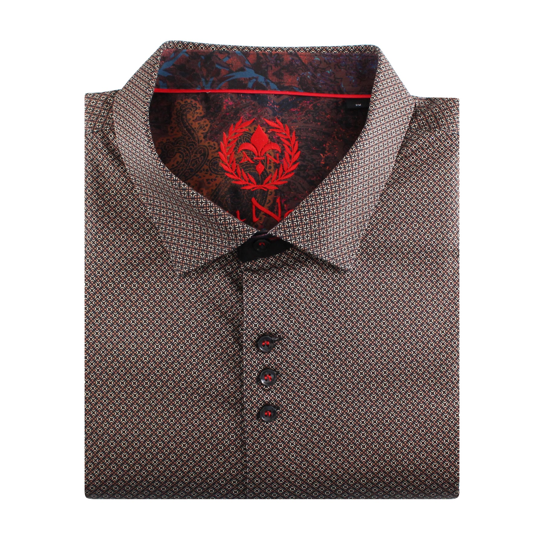Chemise à pois