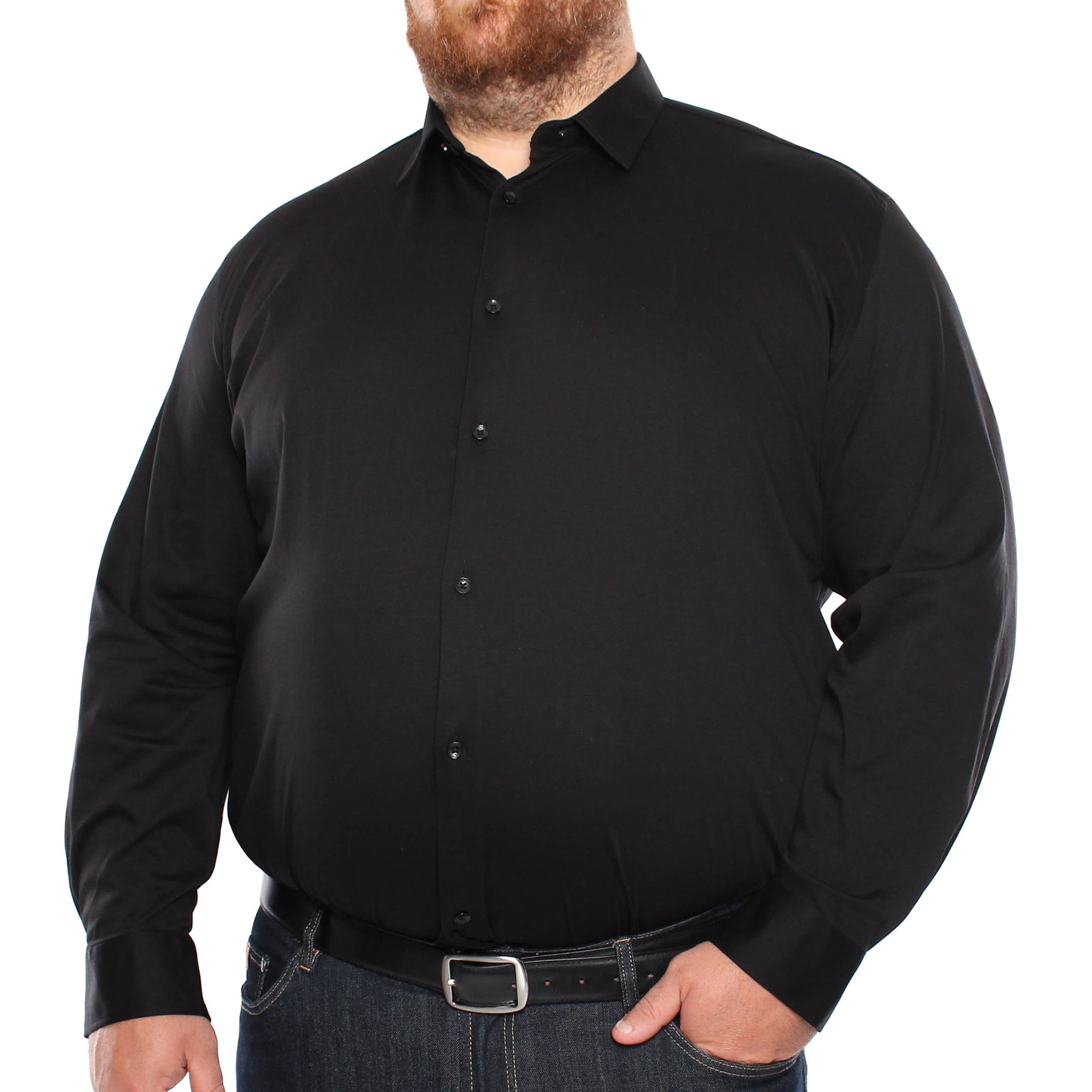 Chemise habillée extensible