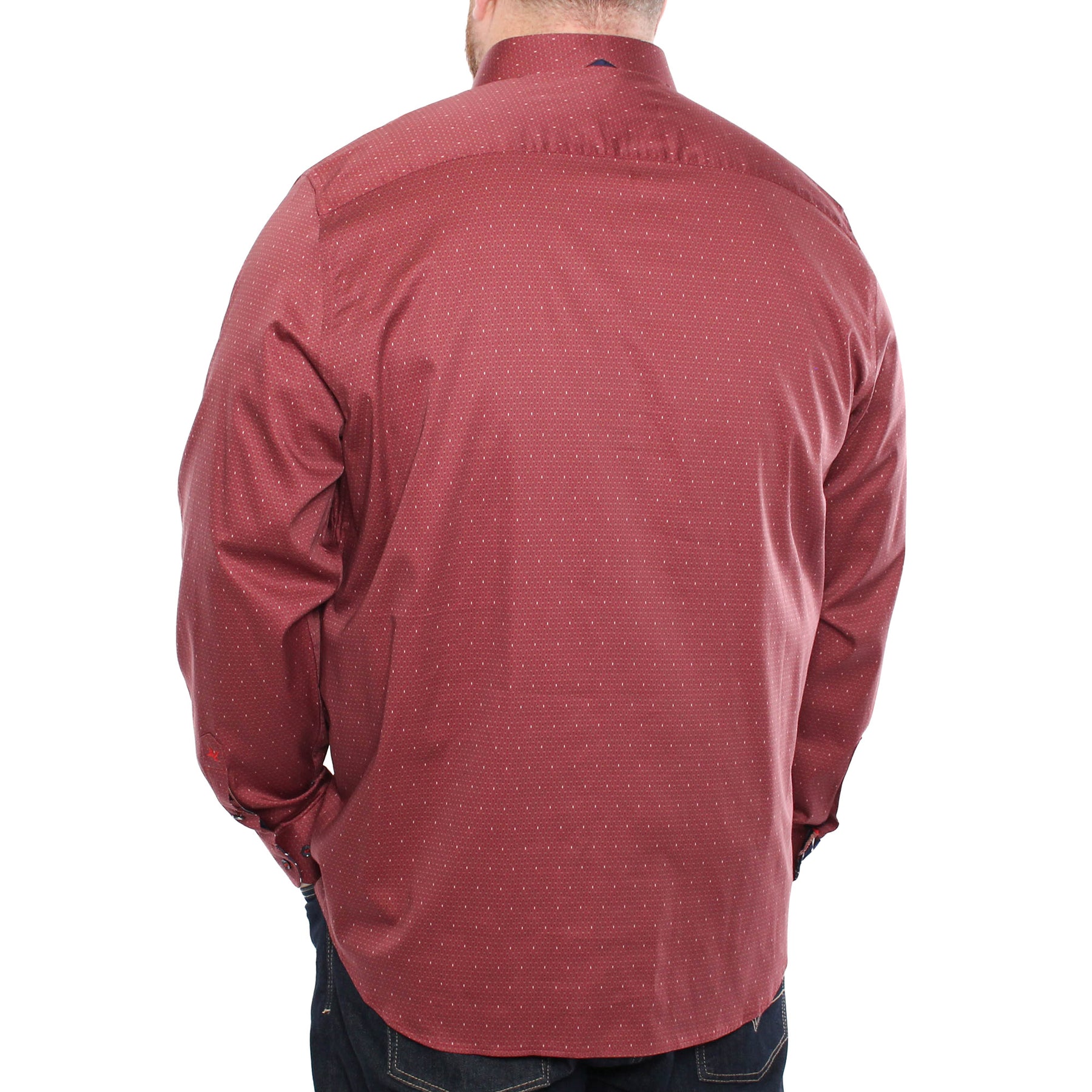 Chemise, motif géométrique