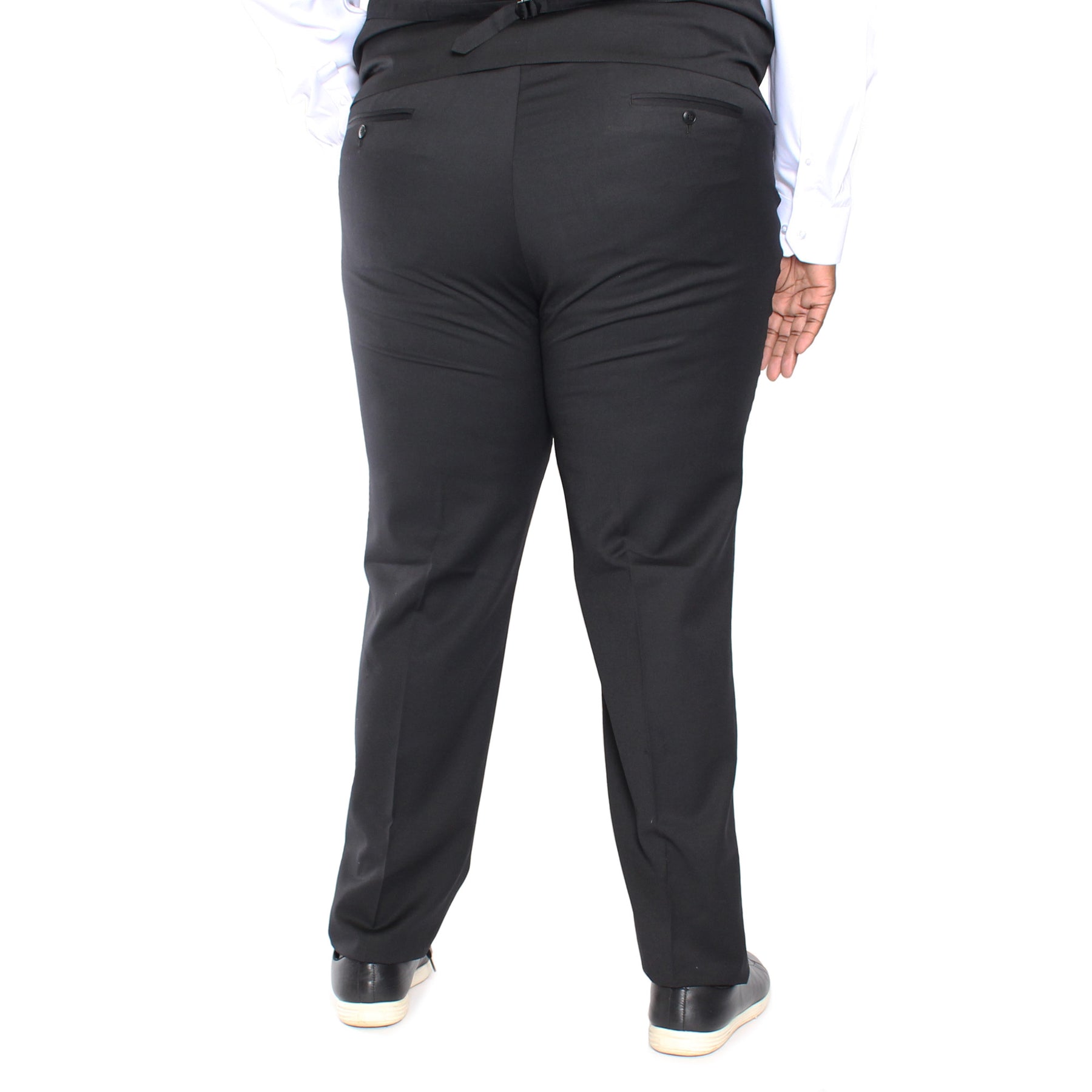 Pantalon d'habit, jambe fuselée