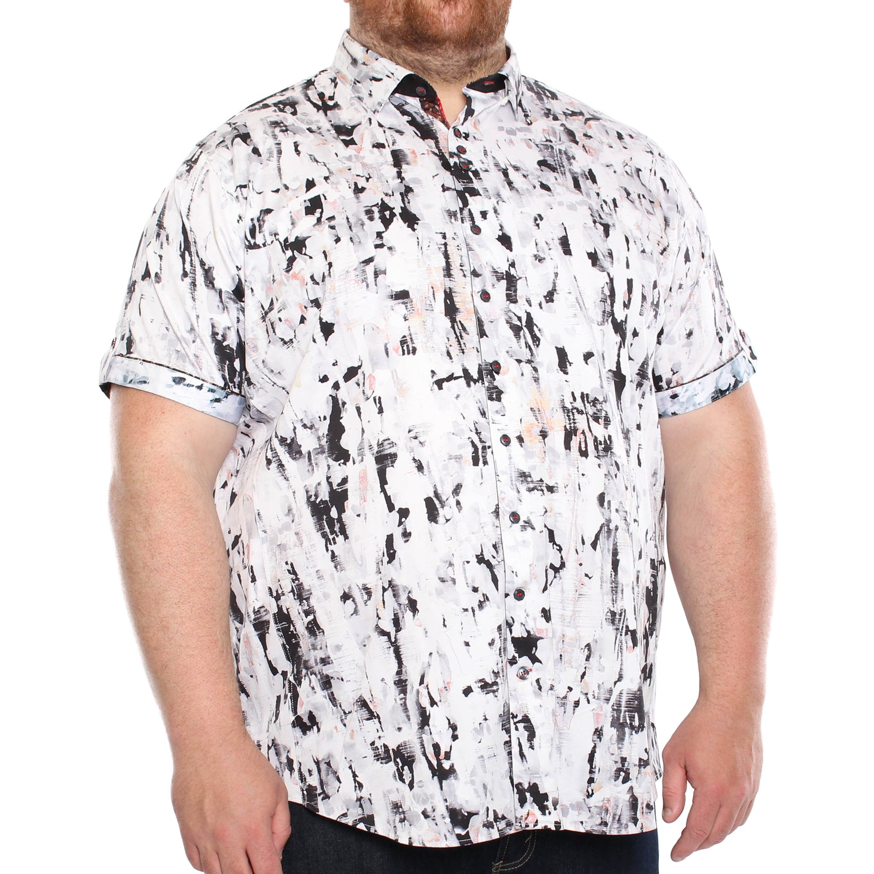Chemise, motif abstrait
