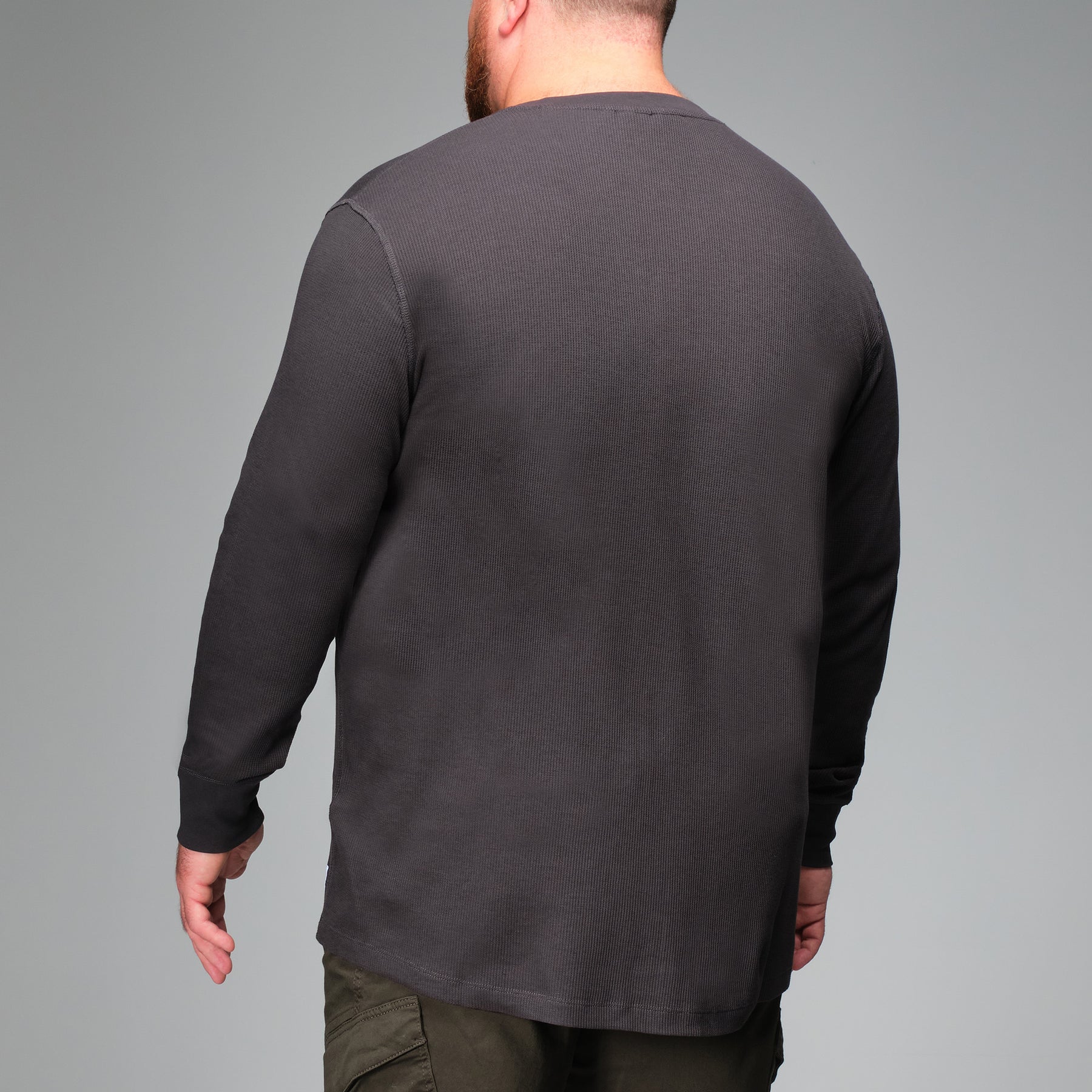 Chandail Henley gaufré
