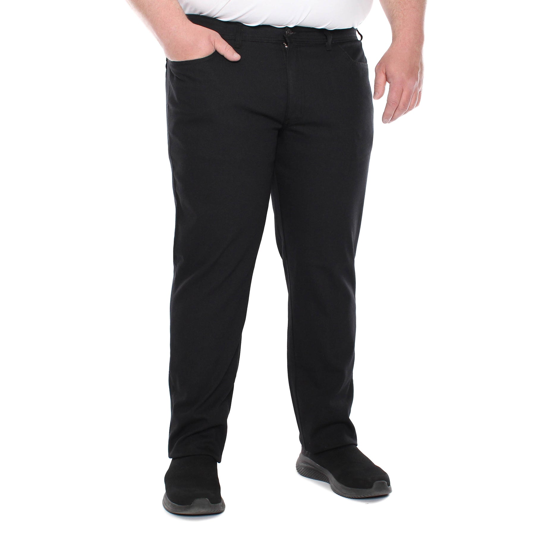 Stretch Textured Pants