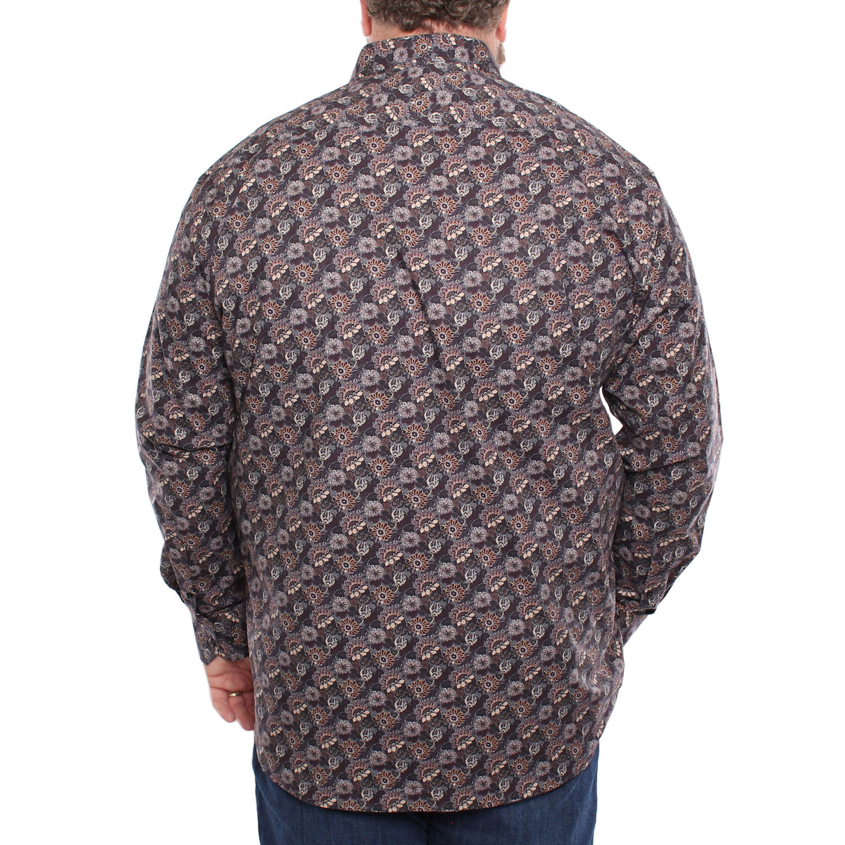 Chemise, motif floral