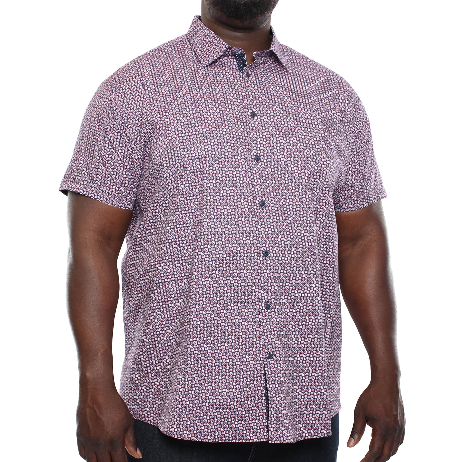 Chemise, motif floral