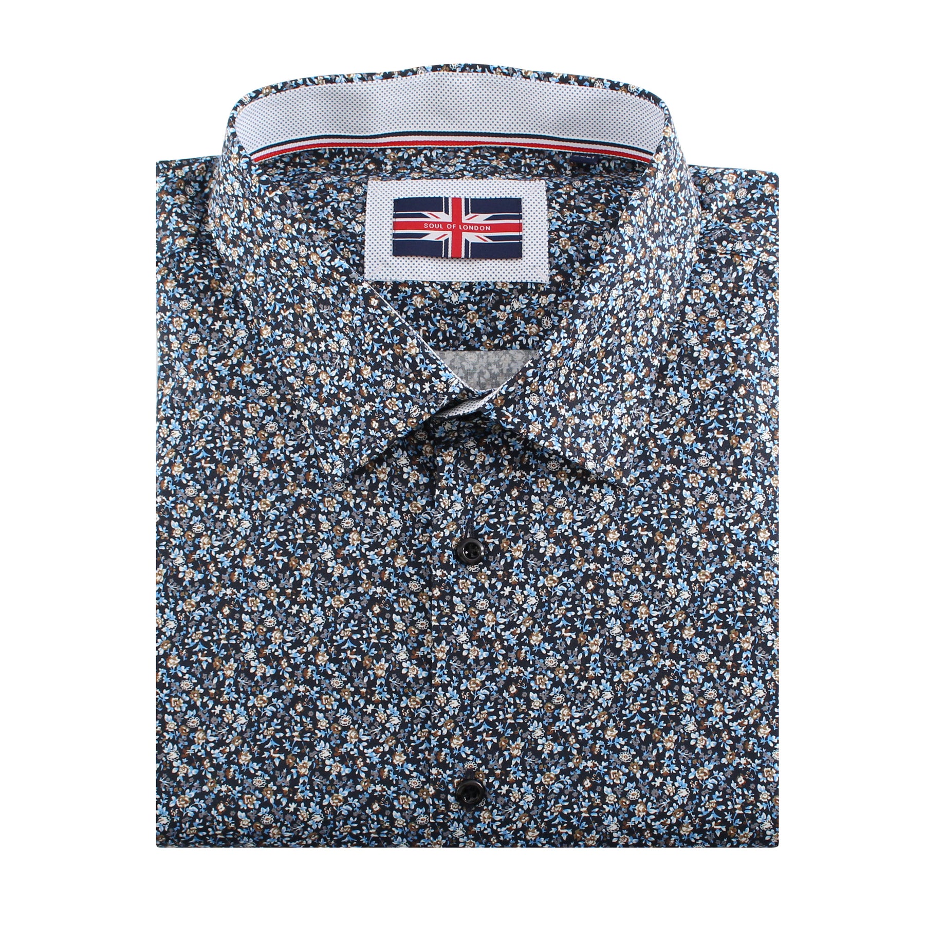 Chemise, motif floral