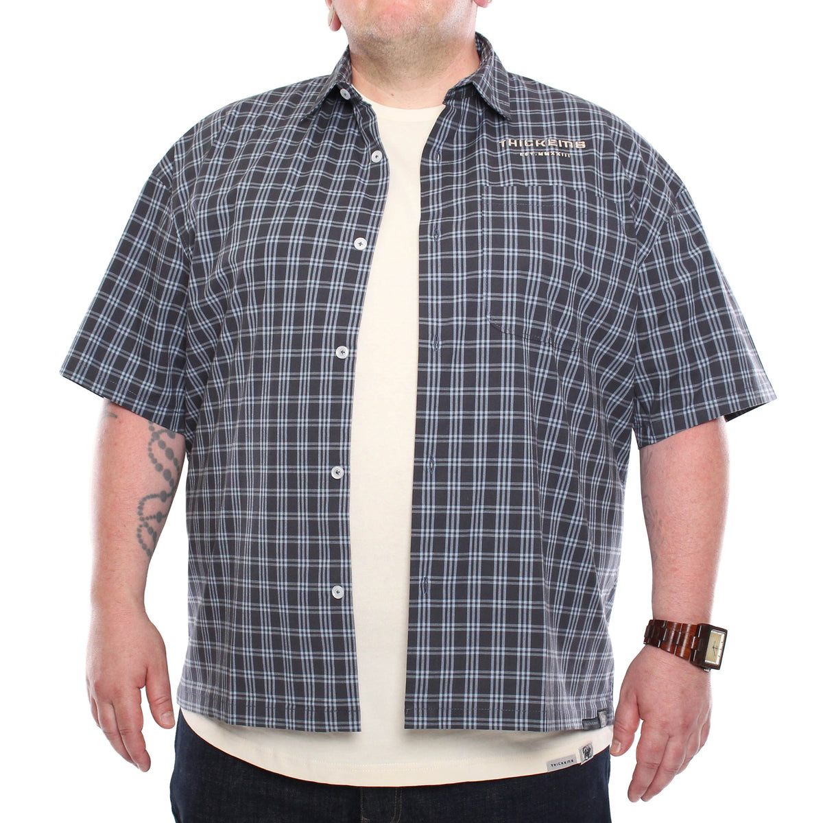 Chemise à carreaux