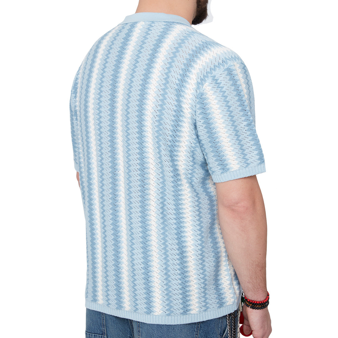 Sweater Knit Polo