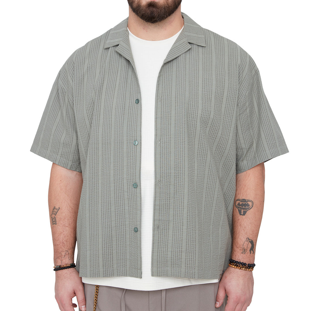 Chemise texturée