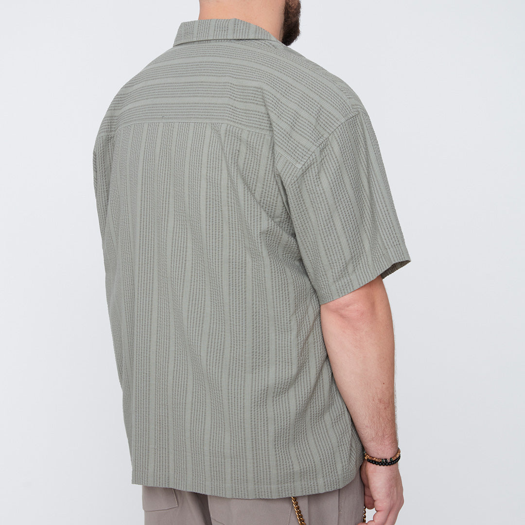 Chemise texturée