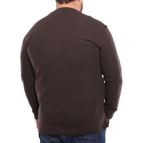 Textured Knit Henley