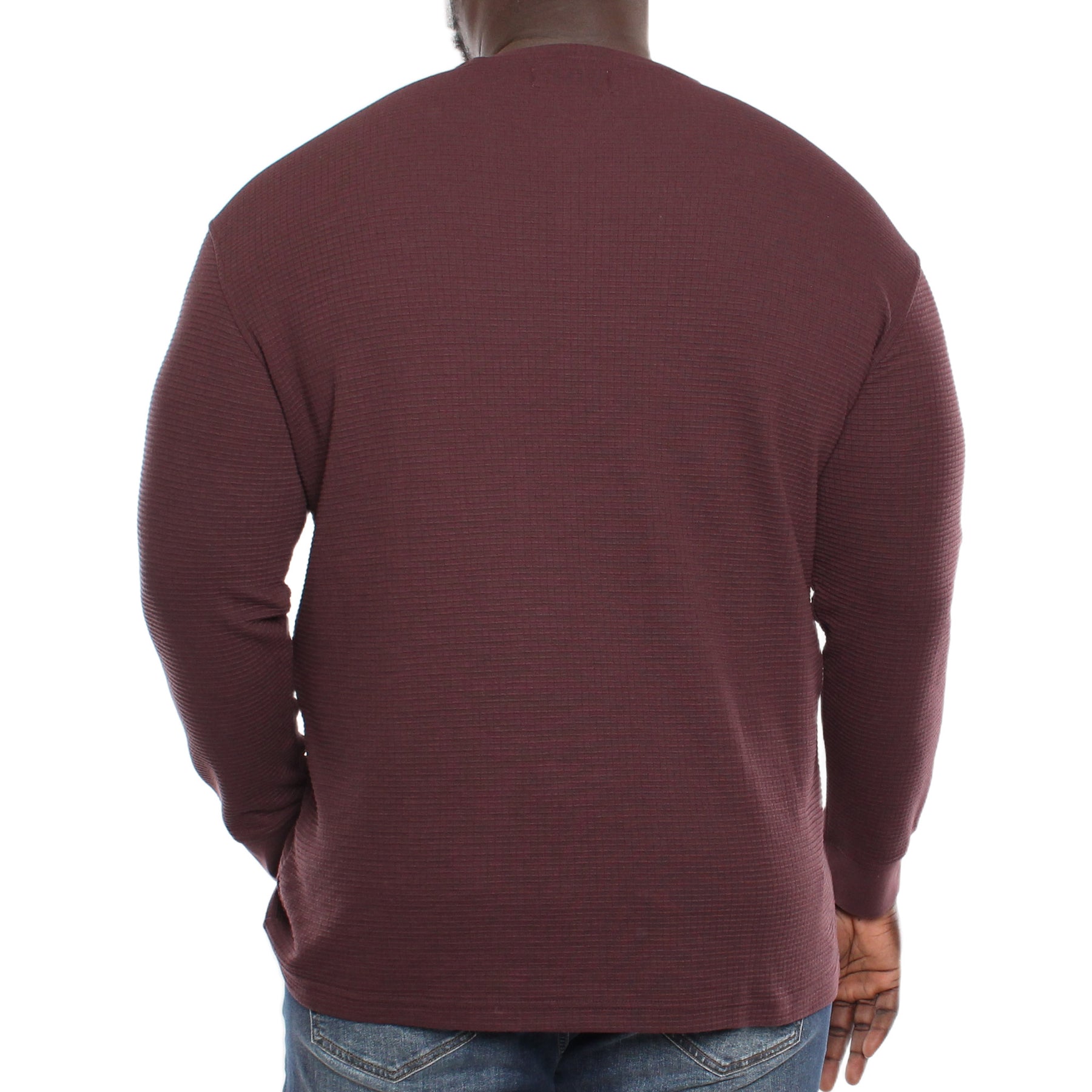 Textured Knit Henley