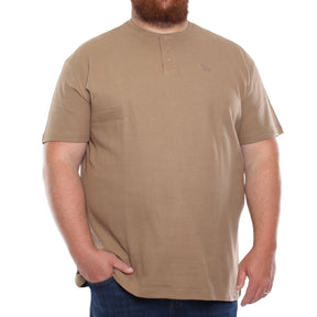 Textured Henley Tee