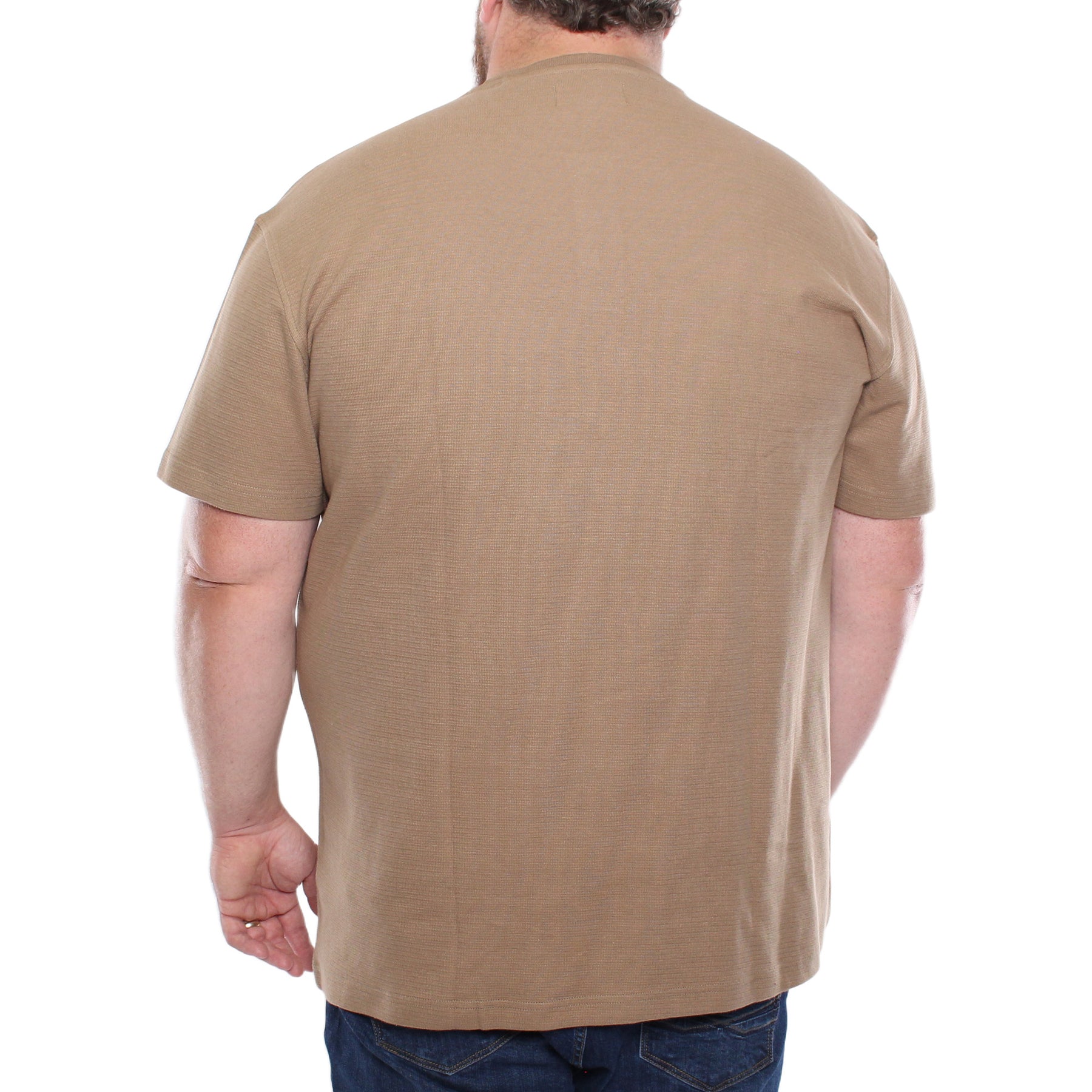 Textured Henley Tee