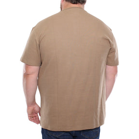 Textured Henley Tee