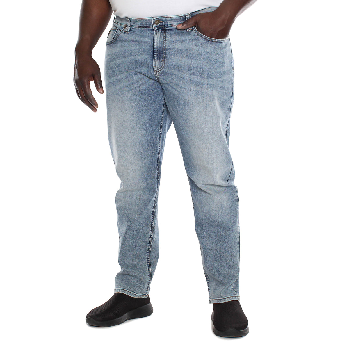 Jean extensible, taille régulière