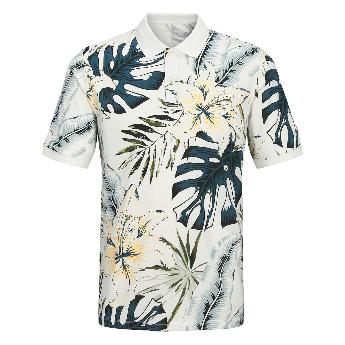 Tropical Print Polo