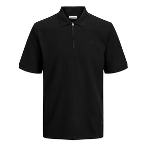 Waffle Zip Polo