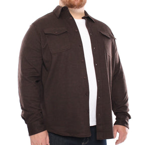 Knit Fleece Overshirt