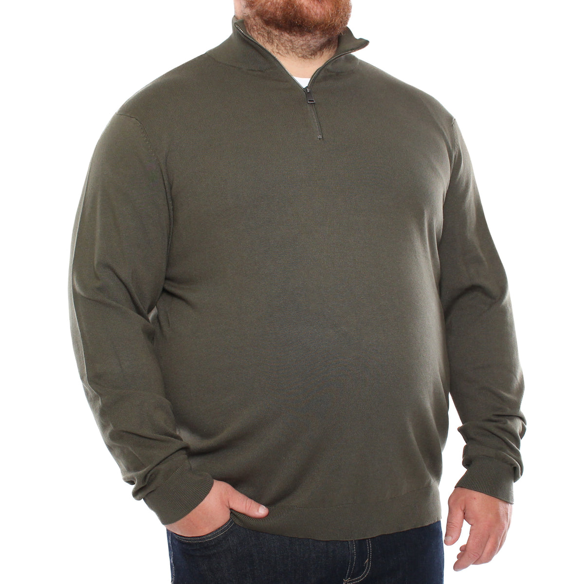 Quarter Zip Sweater