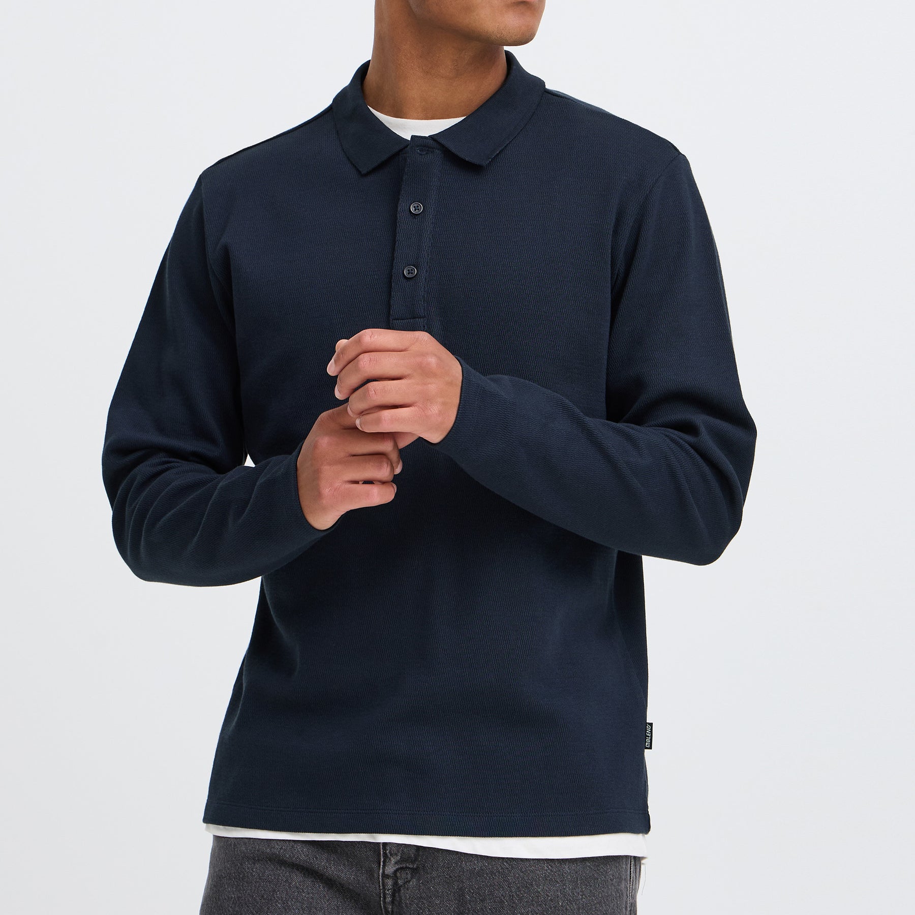Polo texturé