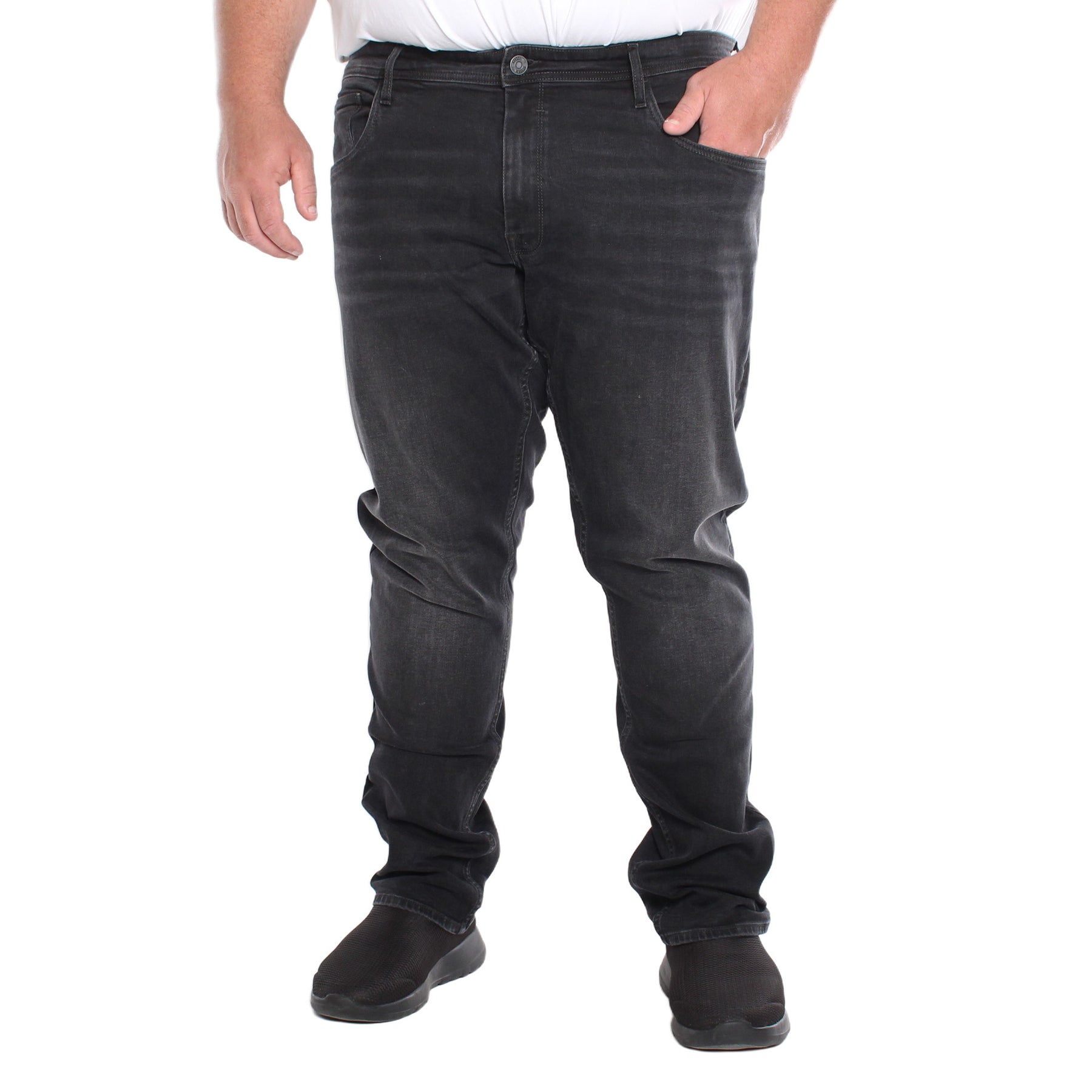 Jean extensible, taille basse