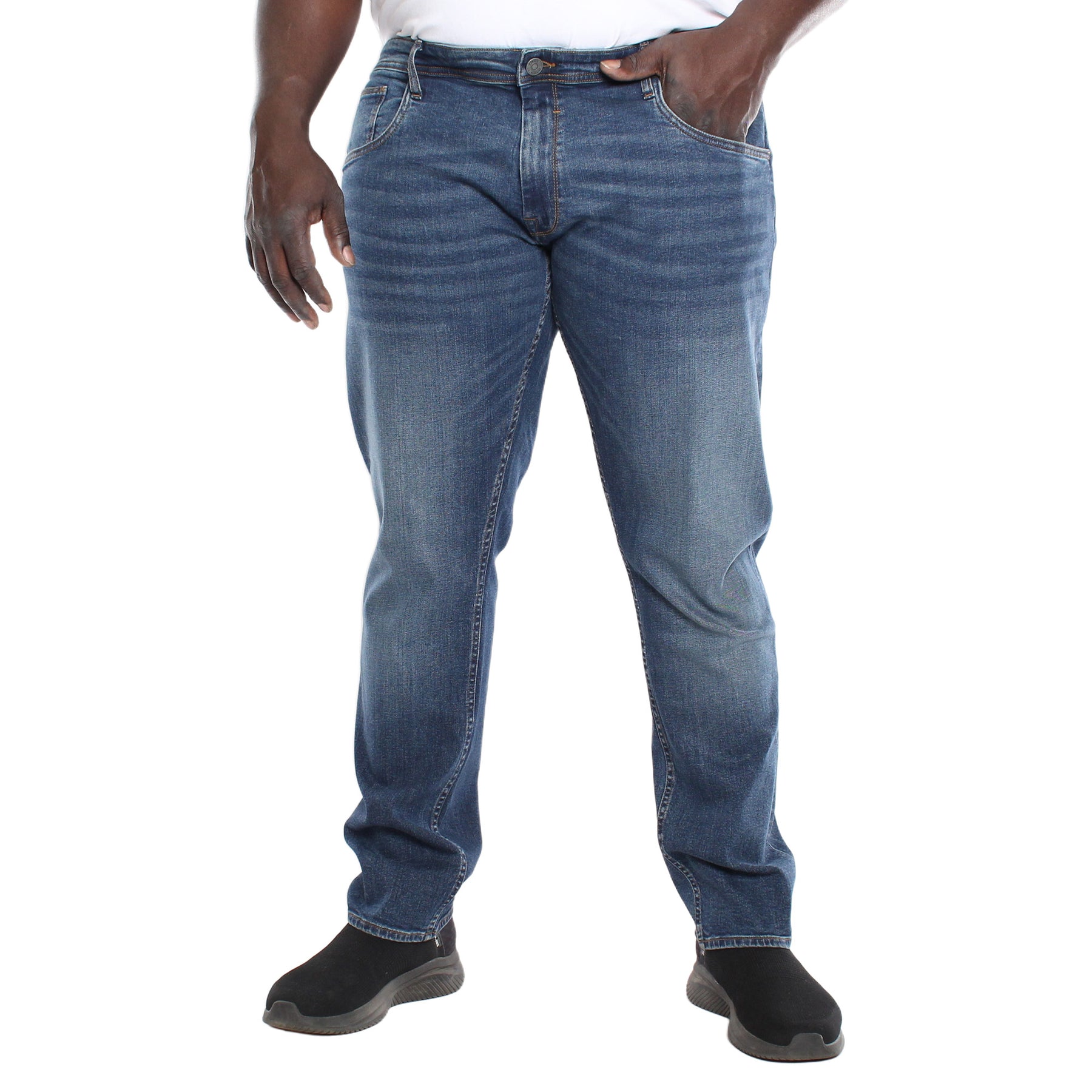 Jean extensible, taille basse