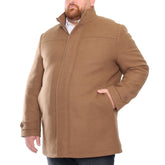 Wool Coat with Fooler