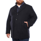 Wool Coat with Fooler