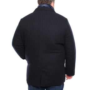 Wool Coat with Fooler