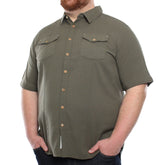 Chemise effet lin