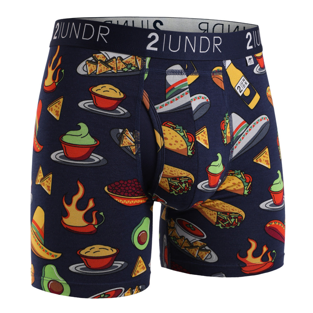 Swing Shift Print Boxers