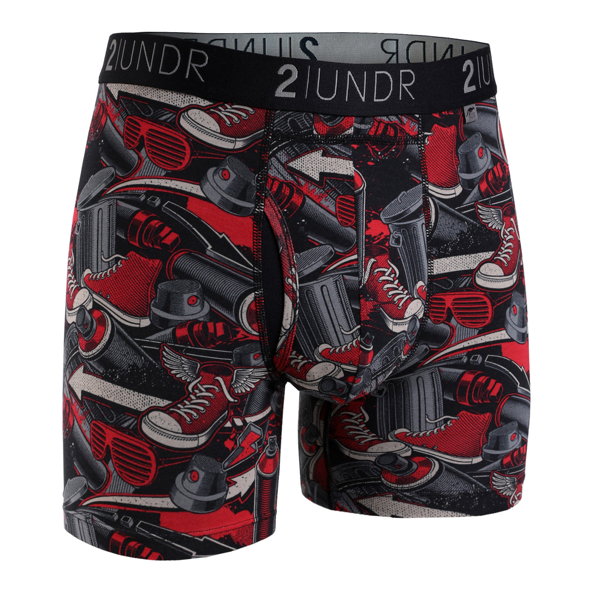 Joey Pouch Print Boxers