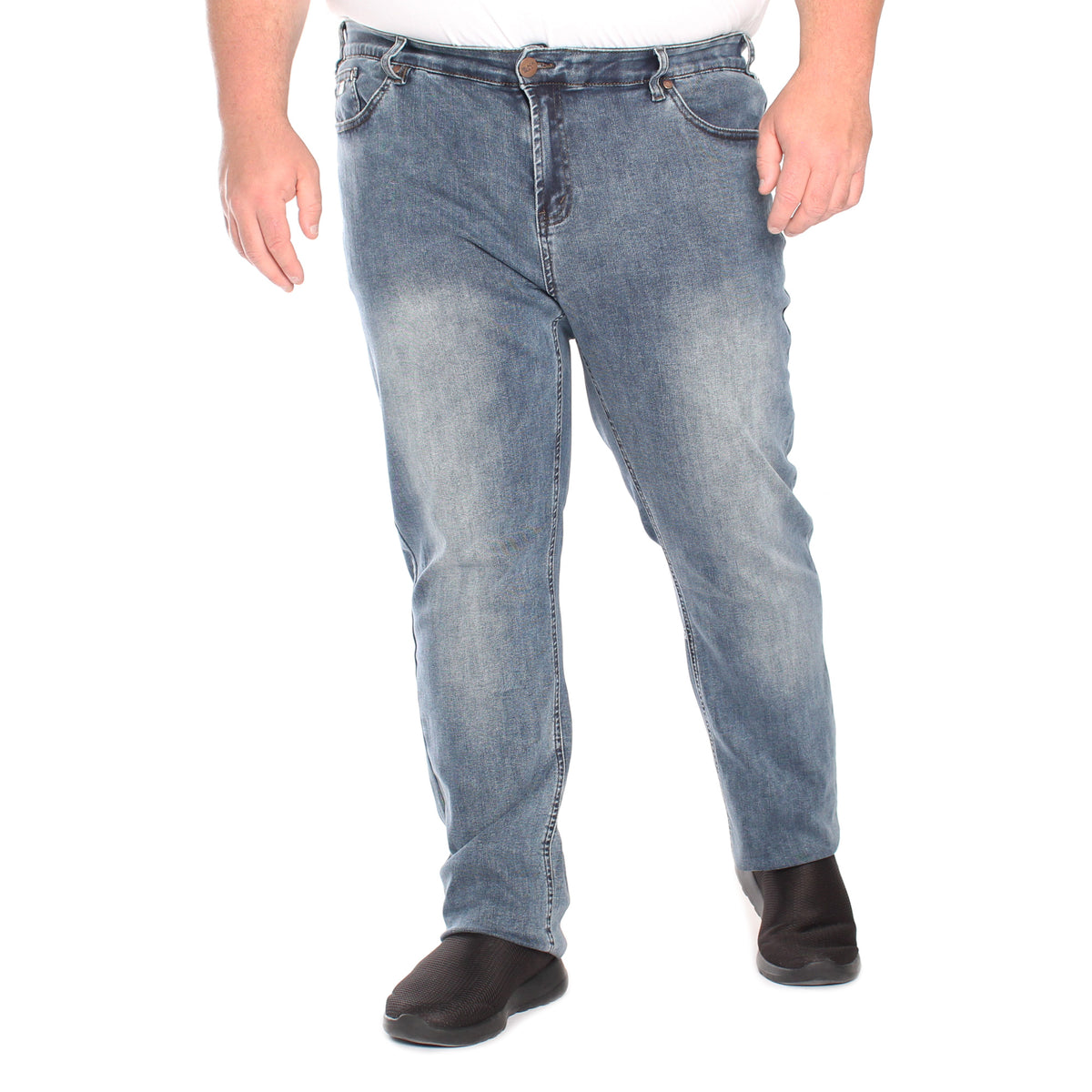 Jean extensible, taille basse