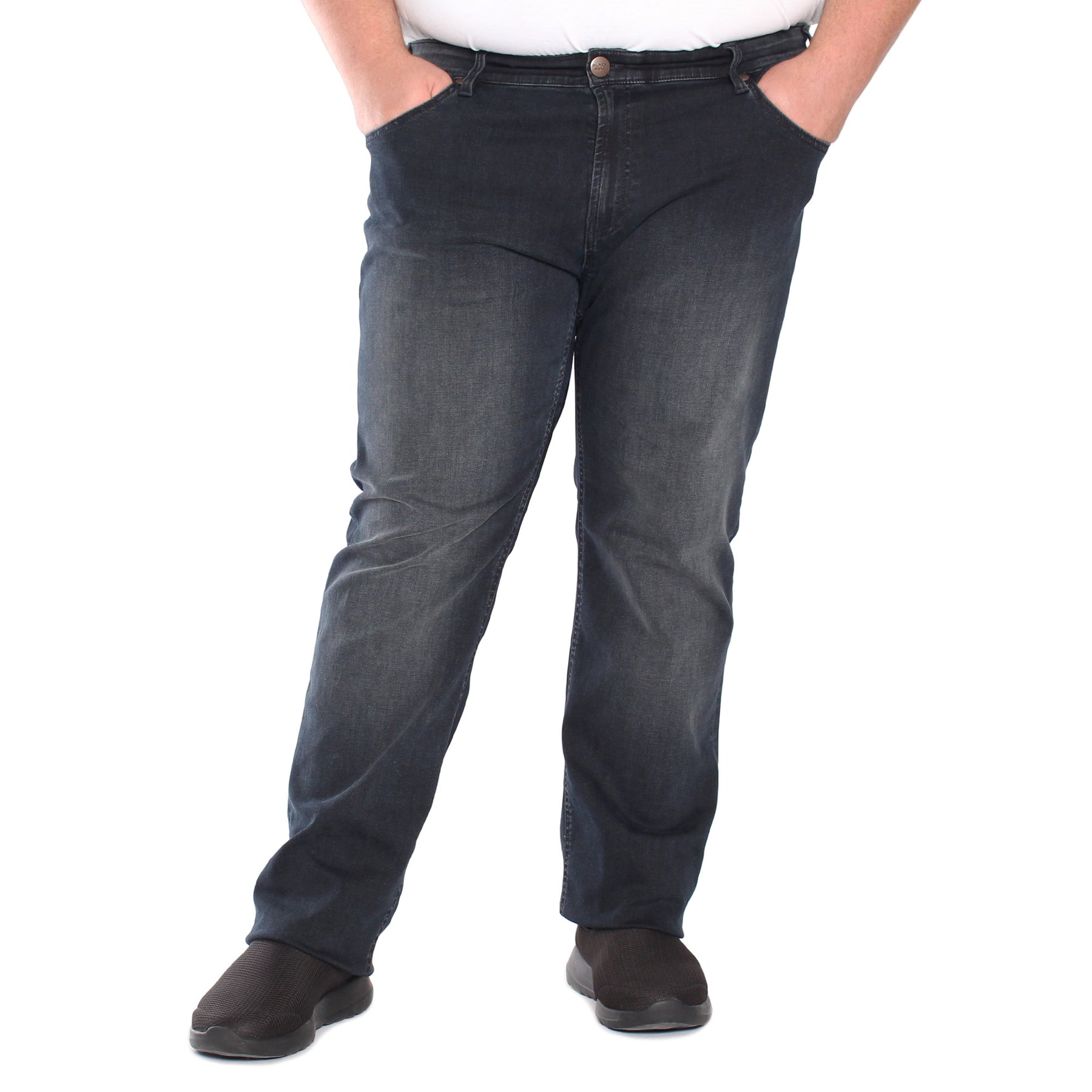 Jean extensible, taille basse