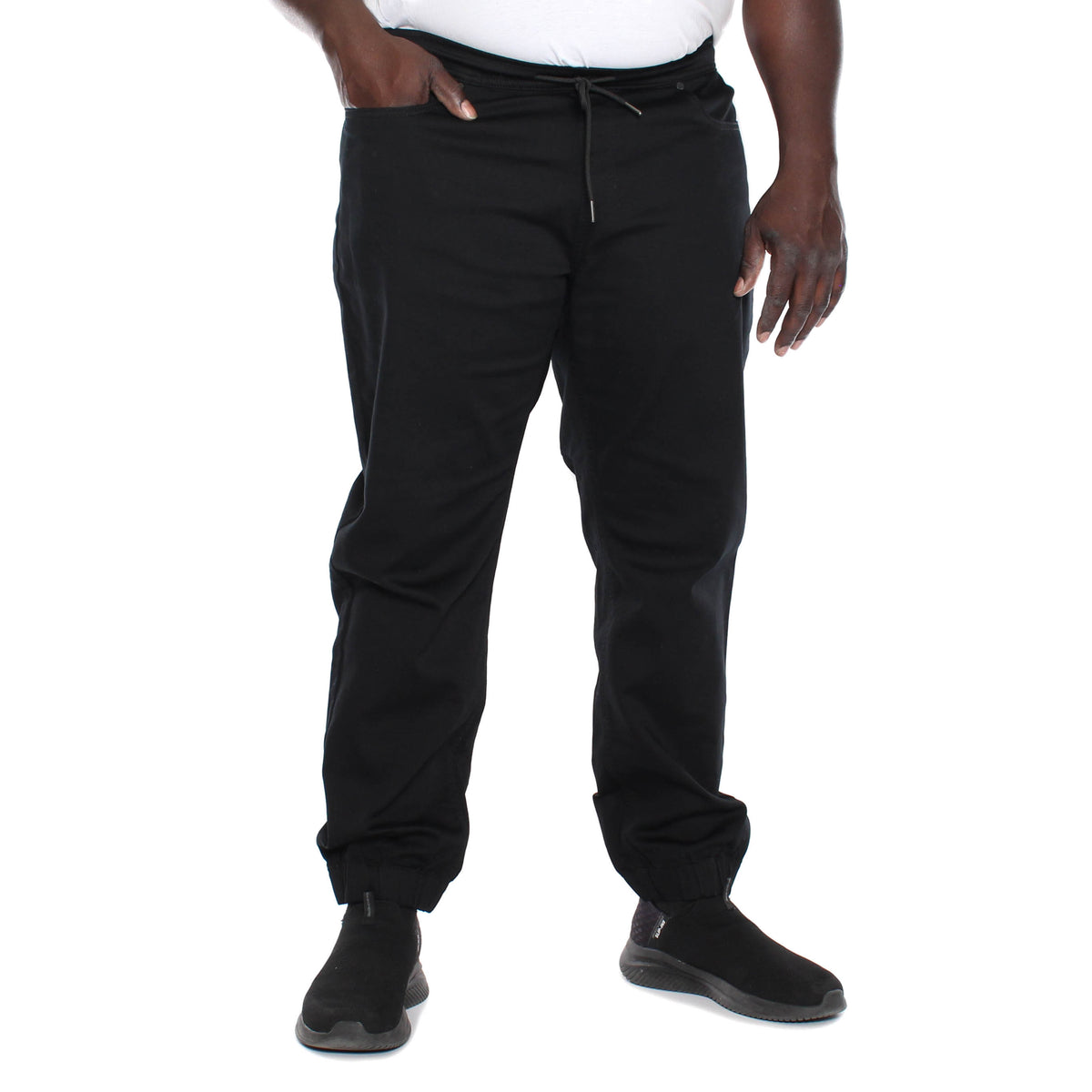 Pantalon style jogger extensible