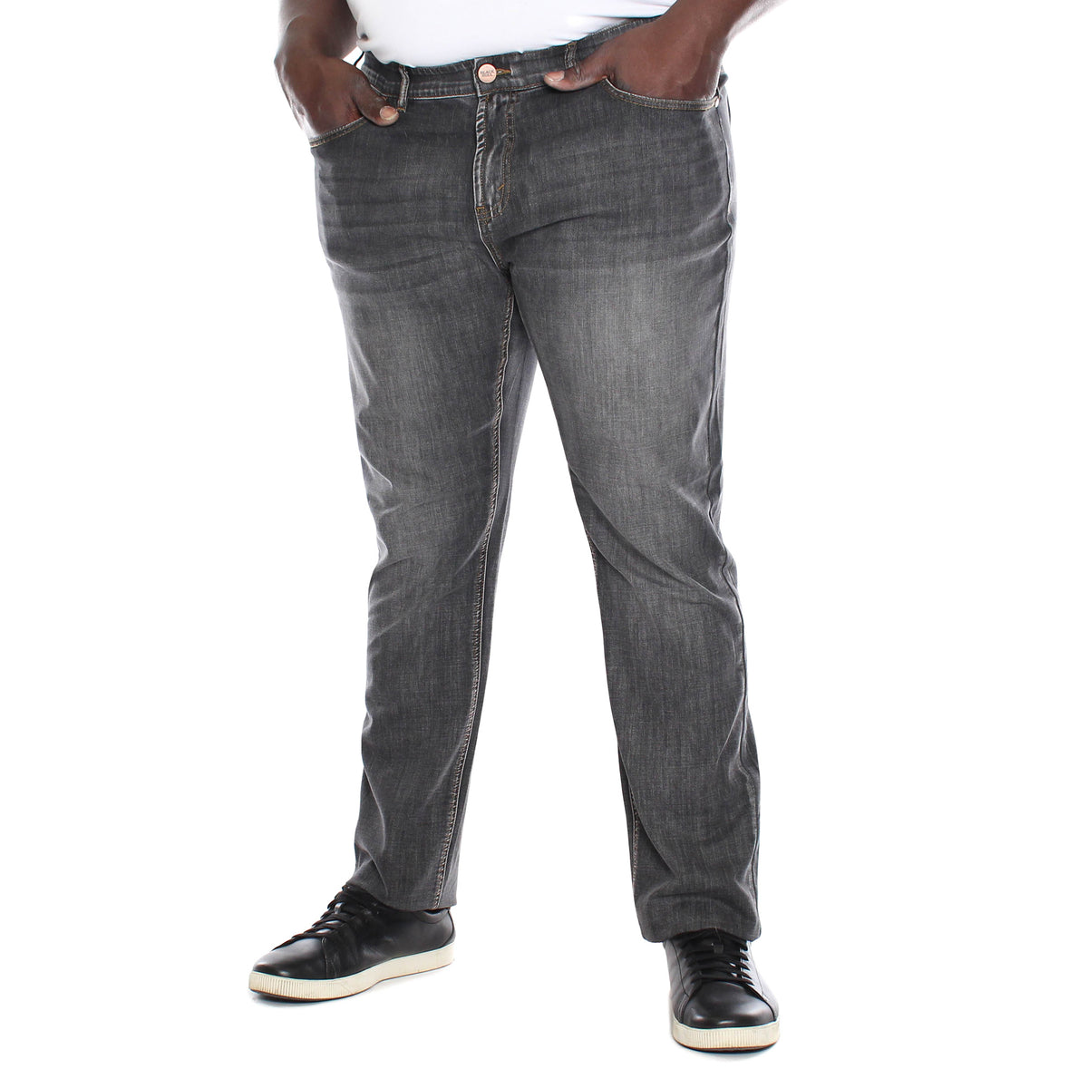 Jean extensible, taille basse