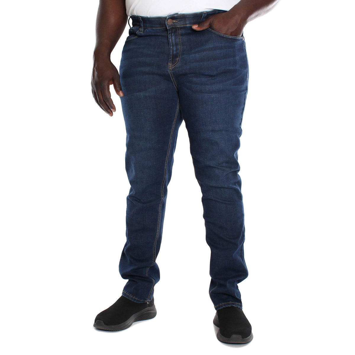 Jean extensible, taille basse