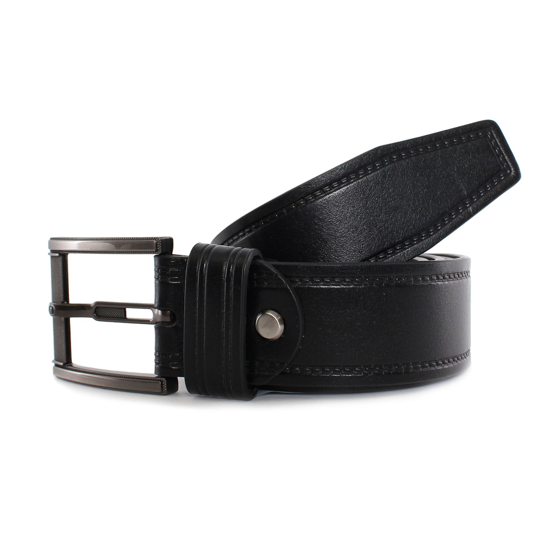 Embossed Leather Belt