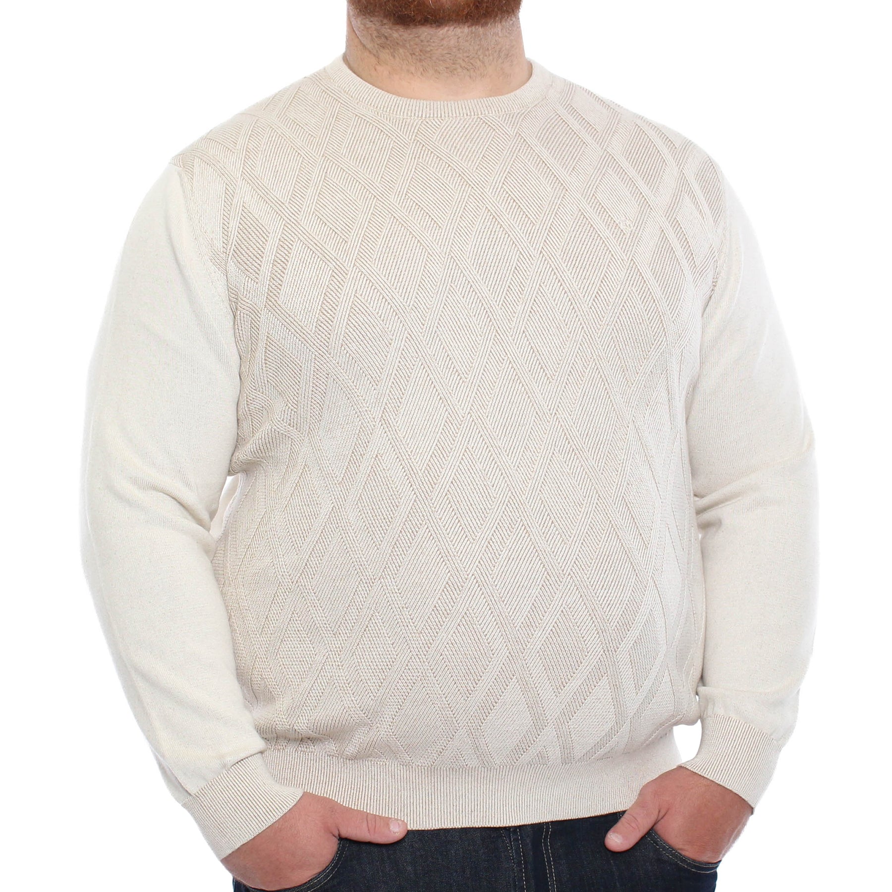 Argyle Textured Sweater